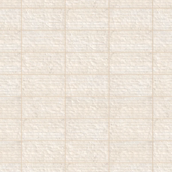 Facings of America Crema Balkan Cream-Beige Striped Chisel Stone Tile Texture