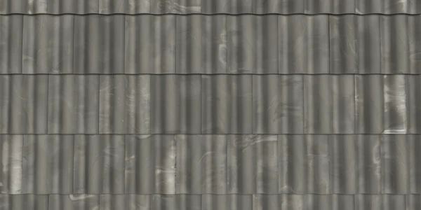 Brava Roof Tile Graphite  Synthetic Spanish Barrel Tile Roof Texture