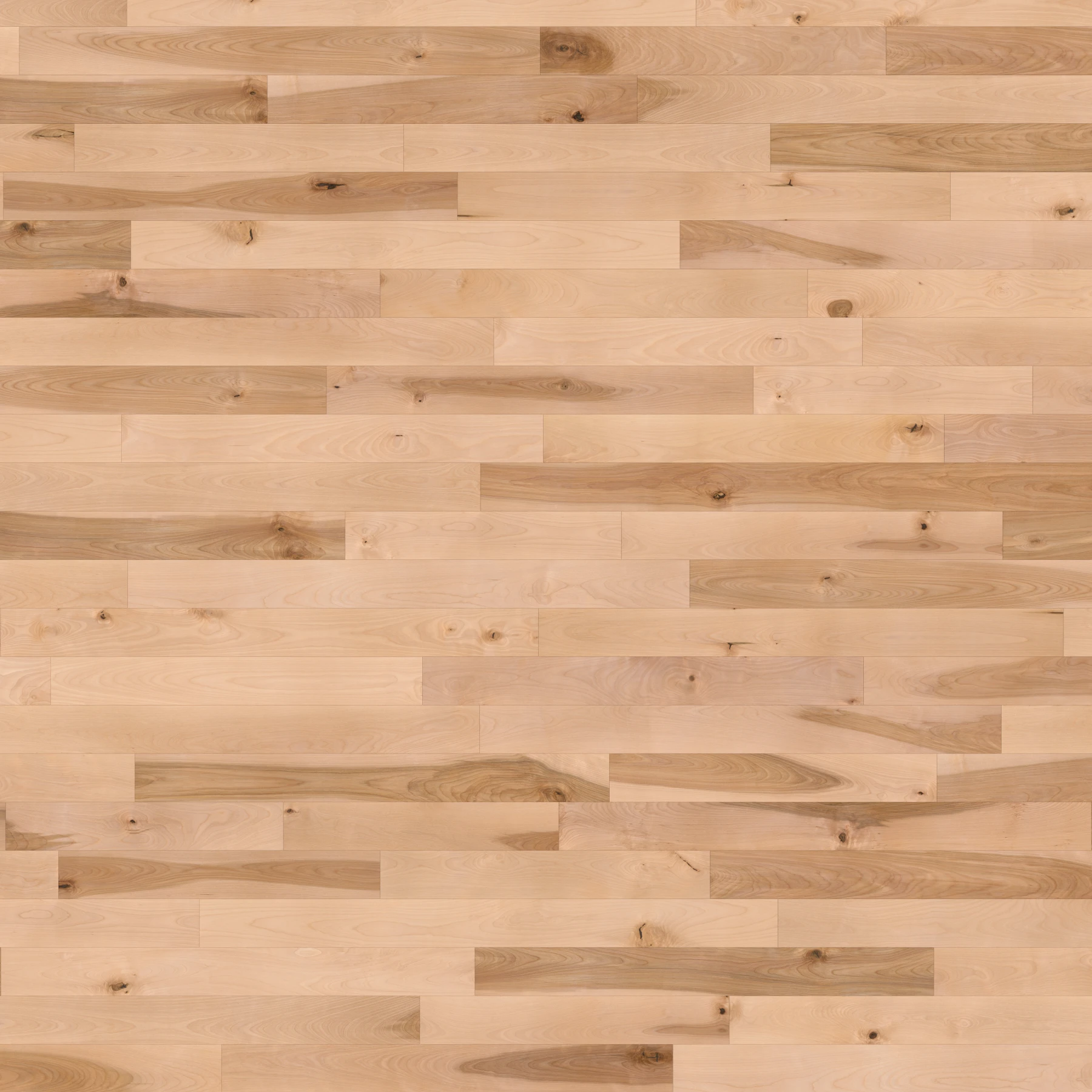 Surface de Merisier Natural Caractère Lisse Satin Revêtement de sol par Alexandra Hardwood Flooring