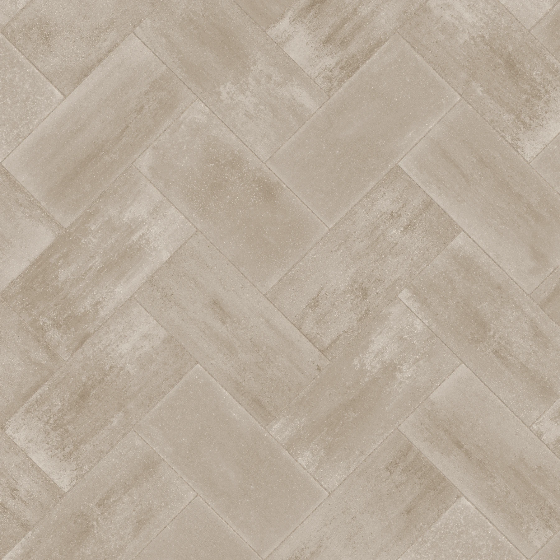 Surface de Proma XL Oka Beige - Herringbone Paysagement par Rinox