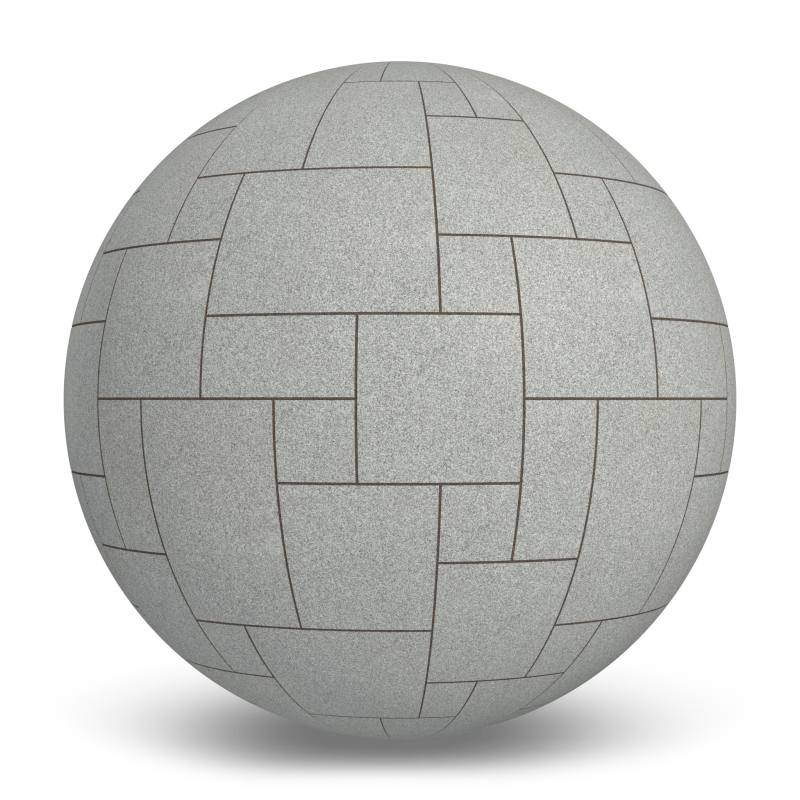 EASTERN GRAY™ Granite Biltmore Pattern Stone Paver Outdoor Flooring texture by Polycor Pavers