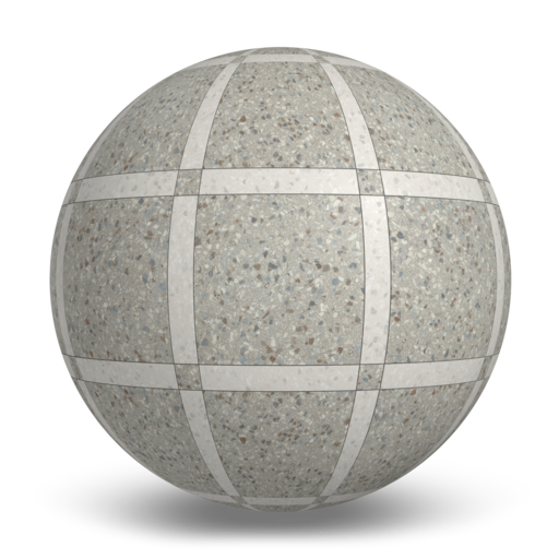 Terrazzo Allure™ Frame Deco (Stonehenge / Snow / Stonehenge) Texture