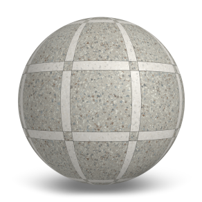 MILE®stone Terrazzo Allure™ Frame Deco (Stonehenge / Snow / Stonehenge) Texture