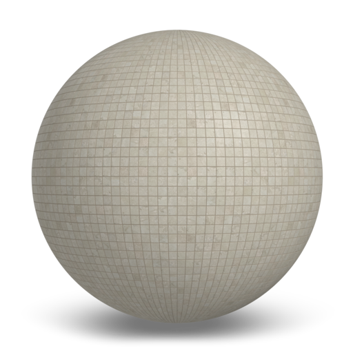 Ecostone Mist Cross Cut Matte (2x2) Mosaic Porcelain Tile Flooring texture by MILE®stone
