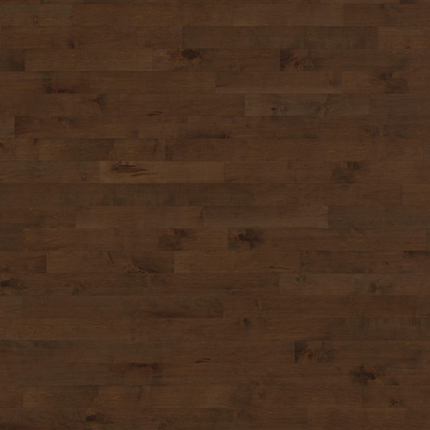 Surface de Érable Cigar Caractère Lisse Satin Revêtement de sol par Alexandra Hardwood Flooring