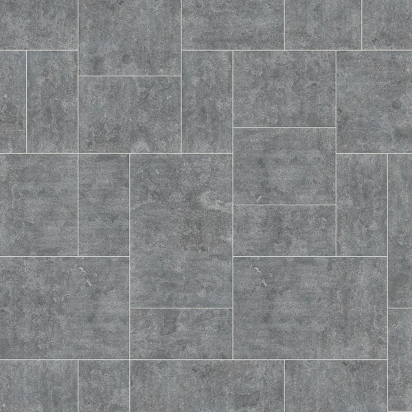 Banas Stones Silver Blue Limestone  4 Size Mix Texture