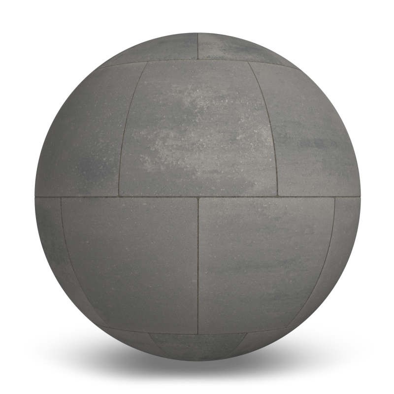 Texture de Proma Quadra Ash Charcoal - Linéaire Paysagement par Rinox