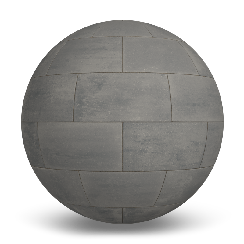 Proma XL - Ash Charcoal Concrete Paver Hardscaping texture by Rinox