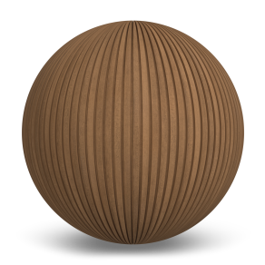 Interbois MDF Teak Finish Creno S (8062)
