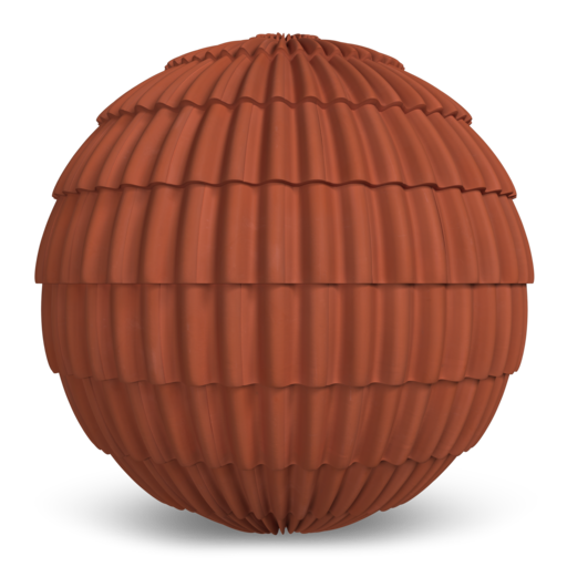 Spanish Barrel Tile Cool French Clay