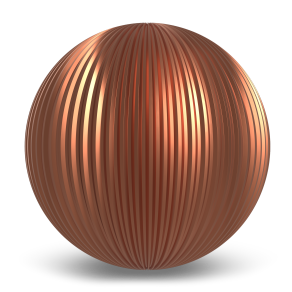 Western States Metal Roofing Copper Western Rib Texture