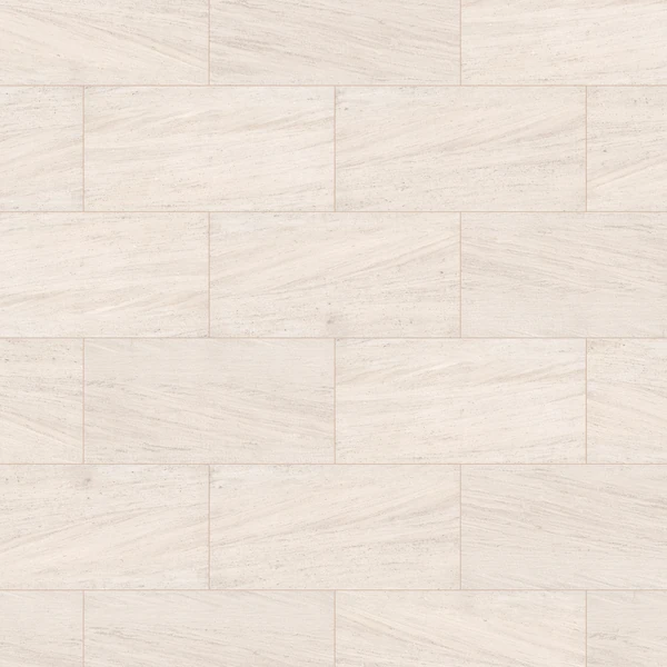 Facings of America Mocha Cream Cream-Beige Brushed Stone Tile Texture
