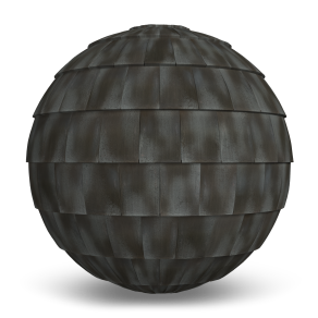 Ludowici Roof Tile Strata Gray Impressionist LudoShake Tile