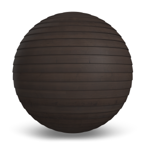 Maibec Lambris de bois véritable - Clin rainuré brossé | Canyon obscur