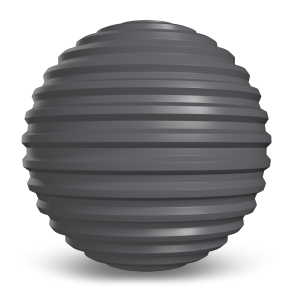 McElroy Metal Charcoal Mega Rib Texture