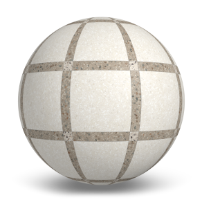 MILE®stone Terrazzo Allure™ Frame Deco (Eggshell / Tortoise / Dune) Texture