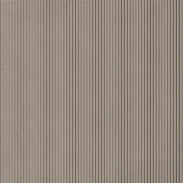 Dekko Concrete Clay 24x96 Fluted Concrete Wall Cladding Texture