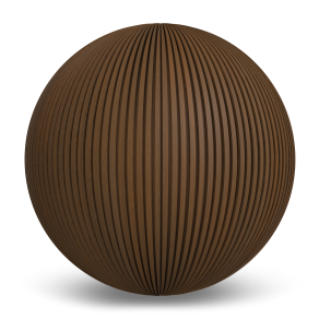 NewTechWood Canada Fluted Norwegian Siding UH61 - Teak