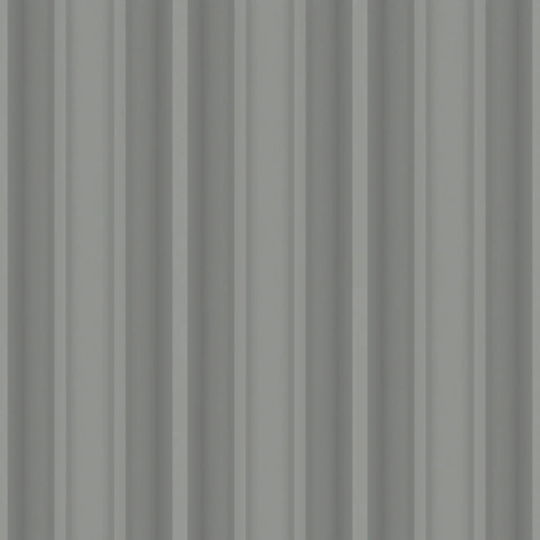 Western States Metal Roofing Silver Metallic PBR Panel / R Panel Metal Siding and Roofing Texture
