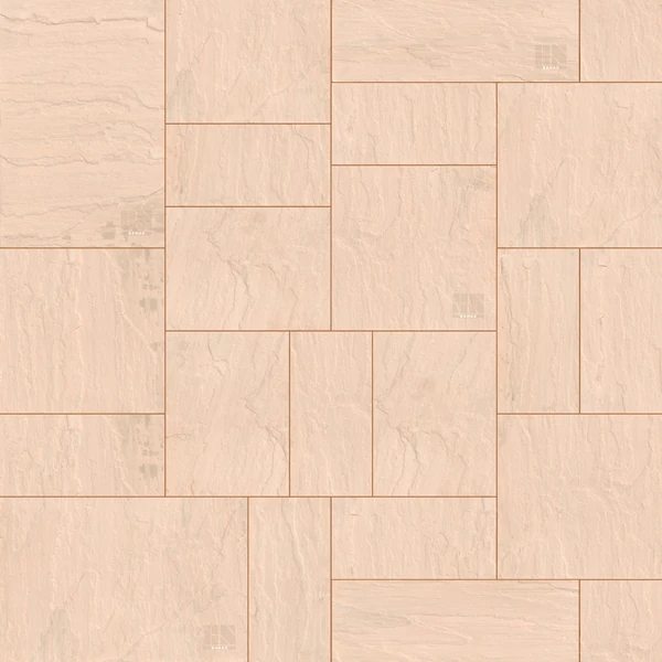 Banas Stones Sandstone Beige (4 Size Mix) Texture