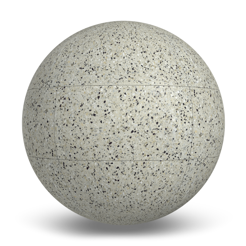 Terrazzo Allure™ Mesquite Matte Porcelain Tile Indoor Flooring texture by MILE®stone