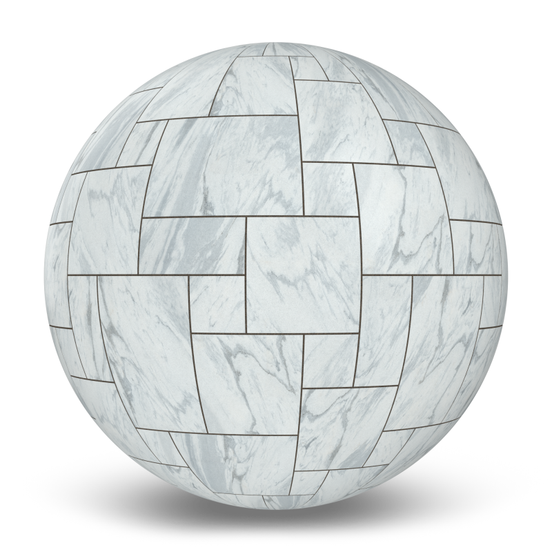 GEORGIA MARBLE™ ‐ PEARL GREY Biltmore Pattern Stone Paver Outdoor Flooring texture by Polycor Pavers