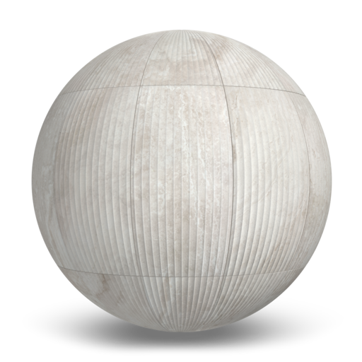Stream Bone Fluted Porcelain Tile (12x24) Texture