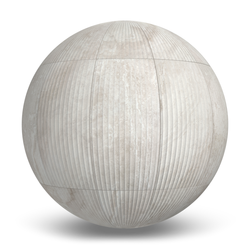 Stream Bone Fluted Porcelain Tile (12x24) Interior Wall Cladding texture by Arta Ceramic