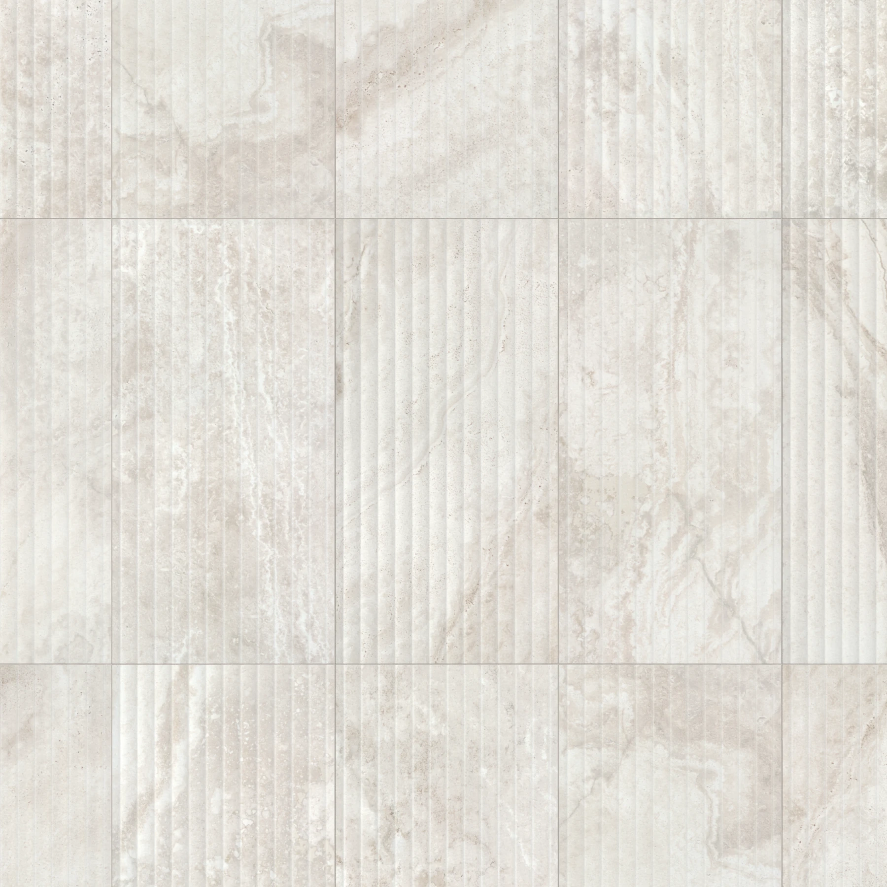 Stream Bone Fluted Porcelain Tile (12x24) Interior Wall Cladding surface by Arta Ceramic