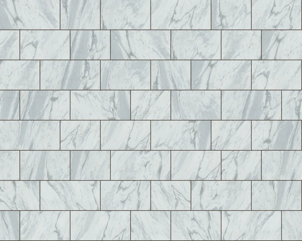 Polycor GEORGIA MARBLE™ ‐ PEARL GREY Concord Pattern Stone Paver Texture