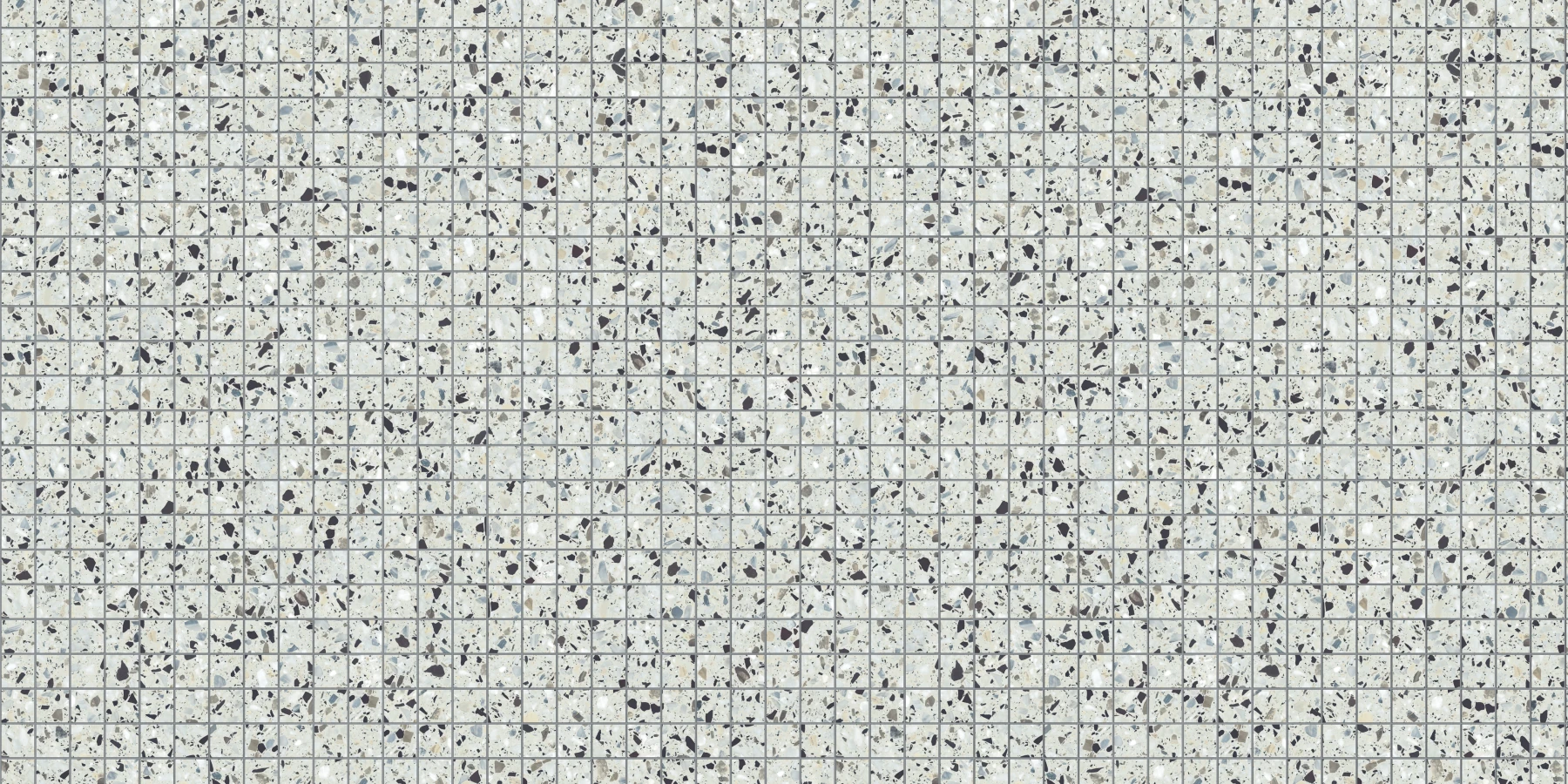 Terrazzo Allure™ Azure Mosaic Matte Flooring surface by MILE®stone