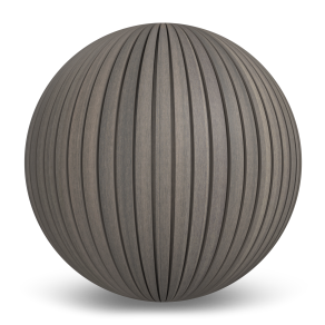 NewTechWood Canada Fluted Belgian Siding UH58 - Silver Gray