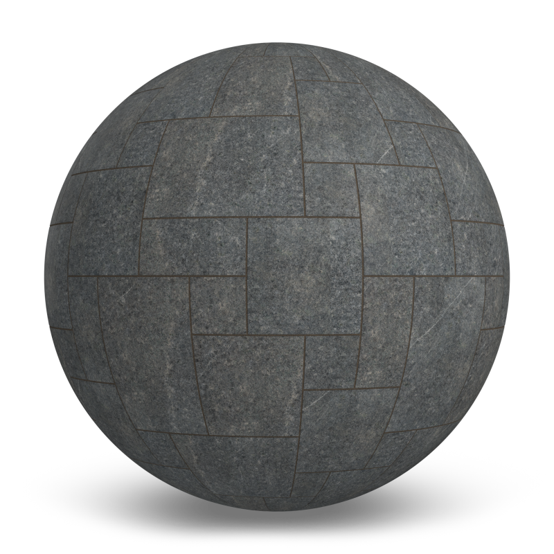 Texture de SAINT HENRY BLACK™ Granite Biltmore pattern Revêtement de sol extérieur par Polycor Pavers