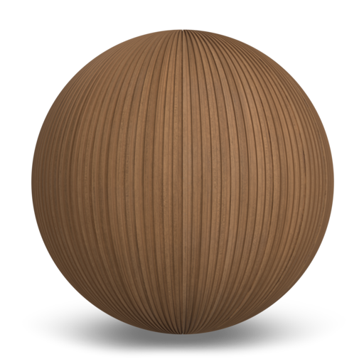MDF Teak Finish Creno XS (8061)