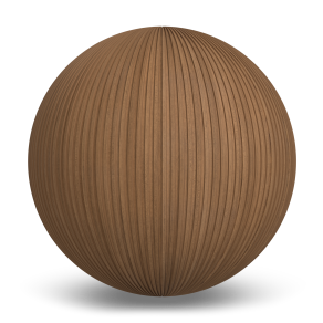 Interbois MDF Teak Finish Creno XS (8061)