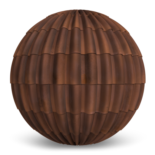 Dark Terra Cotta Spanish Tile