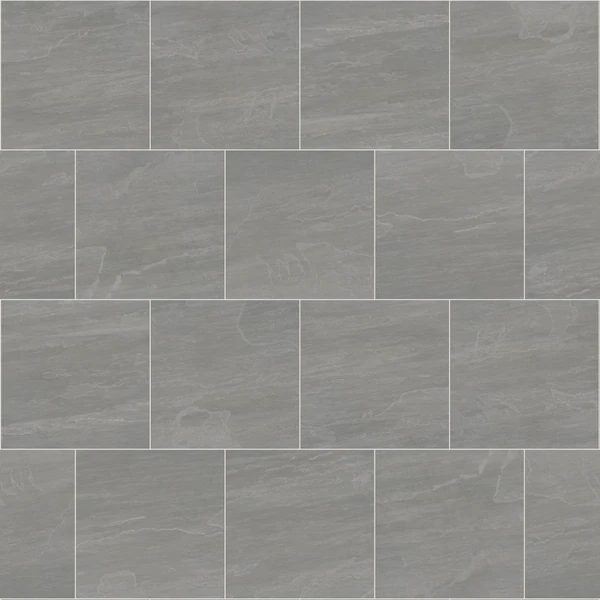Banas Porcelain Dove Grey (24x24) Running Bond Porcelain Paver Texture