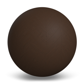 Carlisle Leather Chair Chevron Brushed Wood Floor