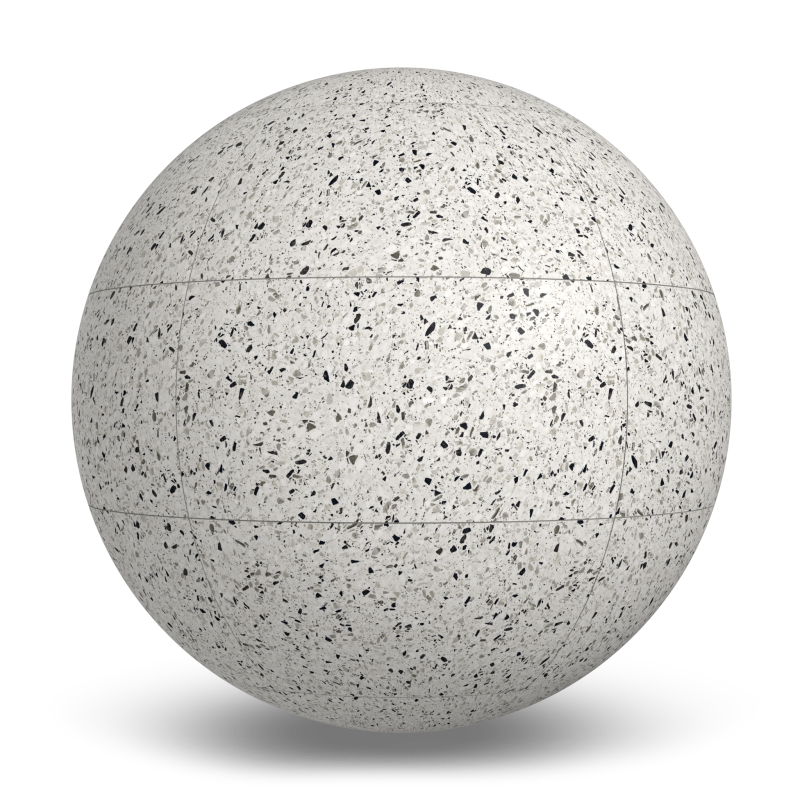 Terrazzo Allure™ Dalmatian Grip Porcelain Tile Indoor Flooring texture by MILE®stone