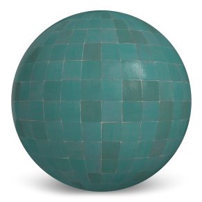 Ceragres Casablanca Water Blue 4x4 Terracotta Tile Texture