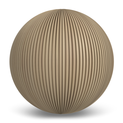 Revêtement Cannelé Norvégien UH61 - Cèdre