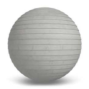 Maibec Lambris de bois véritable - Clin rainuré texturé | Blanc Ungava