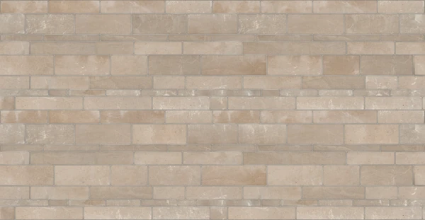 Polycor INDIANA LIMESTONE - FULL COLOR BLEND™ Berkshire® - 3 Height Linear Stone Masonry Wall Cladding Texture