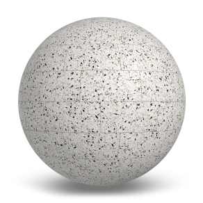 MILE®stone Terrazzo Allure™ Dalmatian Stagger 33% Matte Texture