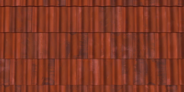 Brava Roof Tile Vintage Terra Cotta Synthetic  Spanish Barrel Tile Roof Texture