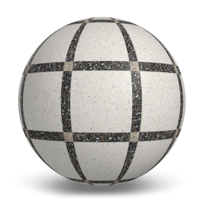 MILE®stone Terrazzo Allure™ Frame Deco (Snow / Constellation / Tortoise) Texture