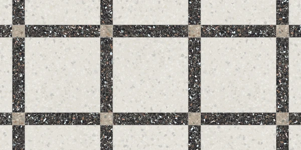 MILE®stone Terrazzo Allure™ Frame Deco (Snow / Constellation / Tortoise) Porcelain Tile Texture