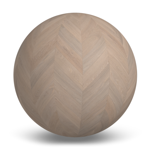 Picture Frame Chevron Brushed Wood Floor