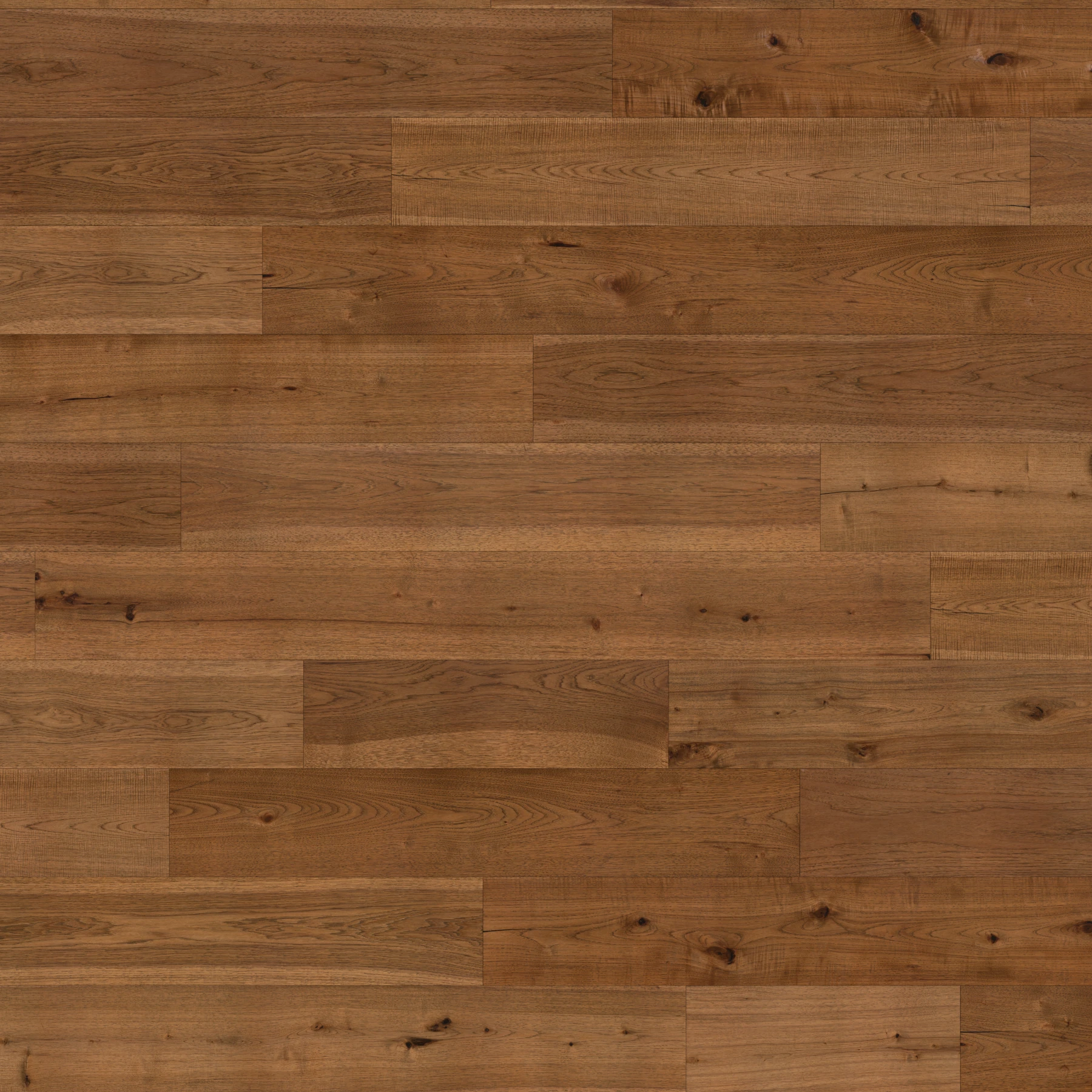 Cherokee Hickory - Roanoke 9.5" Wood Floor Indoor Flooring surface by Denali Hardwood Floors