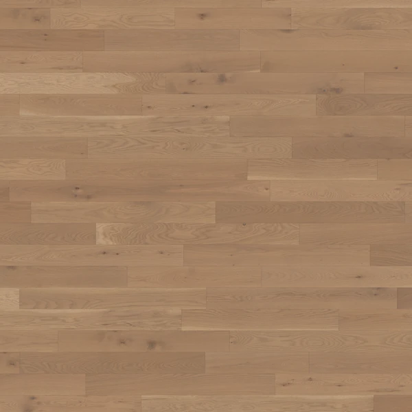 Alexandra Hardwood Flooring Chêne Blanc Chiffon Caractère Brossé Mat Texture